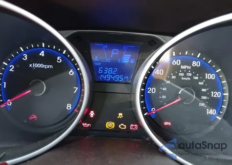 2013 Hyundai Tucson Gls z USA, uszkodzony, nr VIN KM8JU3AC5DU685772